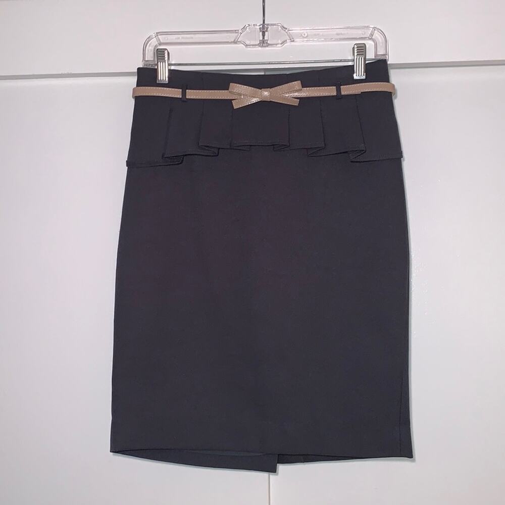The Limited belted‎ pencil skirt